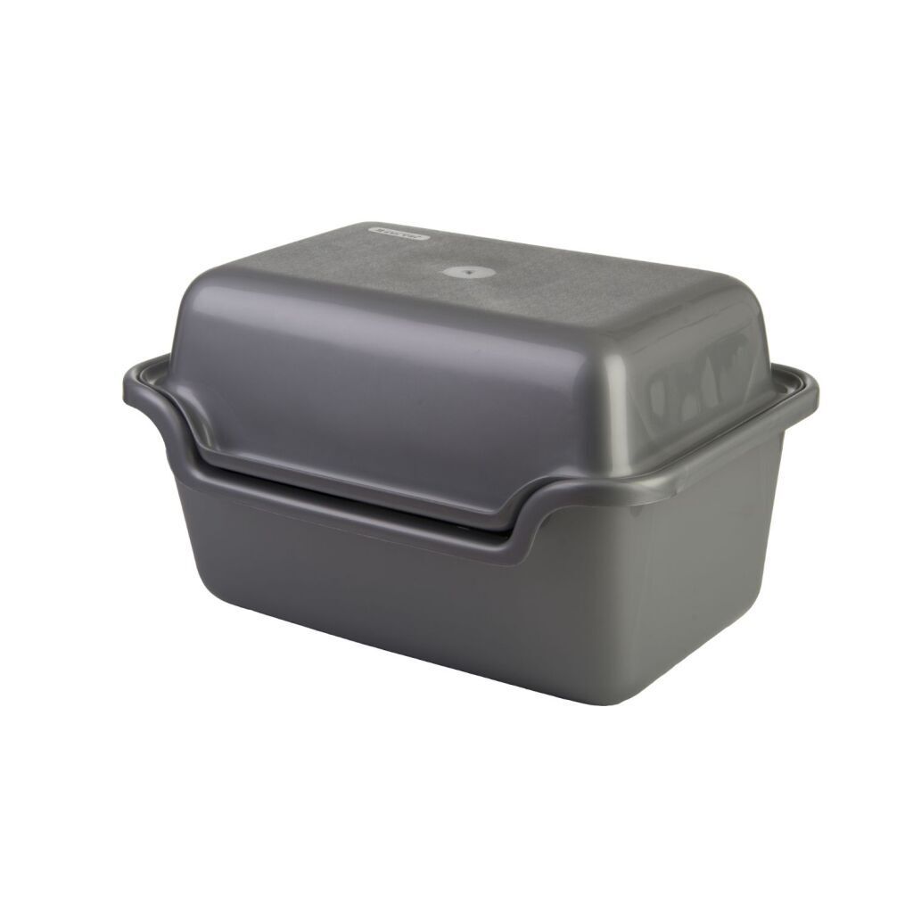 Curver Aardappelschilbak 29x24.5x40.1 cm 20L Zilver Image du produit 