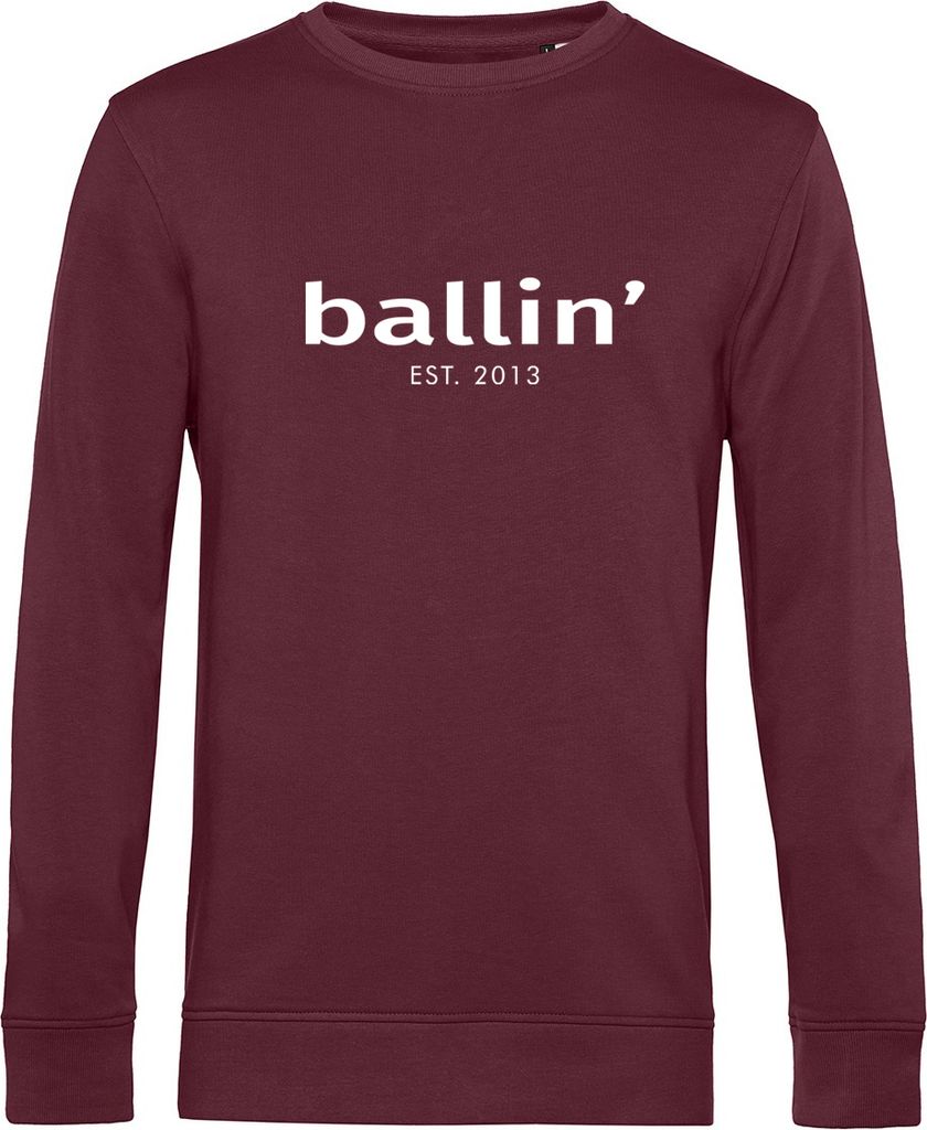 Ballin Est. 2013 Basic Sweater Rot - Große S