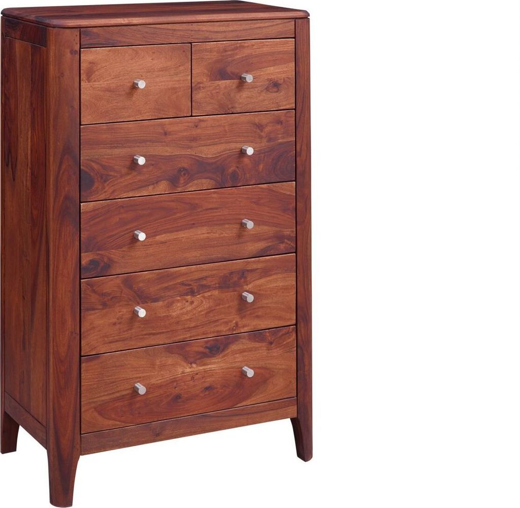 MASSIVMOEBEL24 | Commode 70x40 Palissandre huilé Noisette Image du produit 