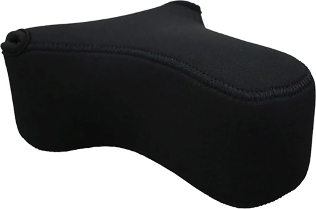 Housse de Protection Flexible en Néoprène Noir pour Objectif Longue Vue