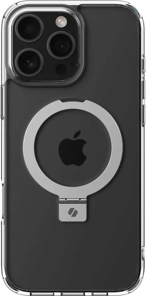 Coque MagSafe Sc Ring Pro Mag iPhone 16 Pro Max Clear - Ring Magnétique - 9