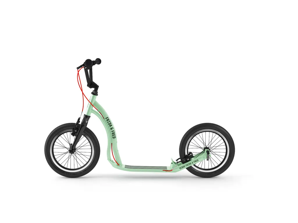 Trottinette enfant stable Yedoo Frida & Fred pour rouler en sécurité 16"