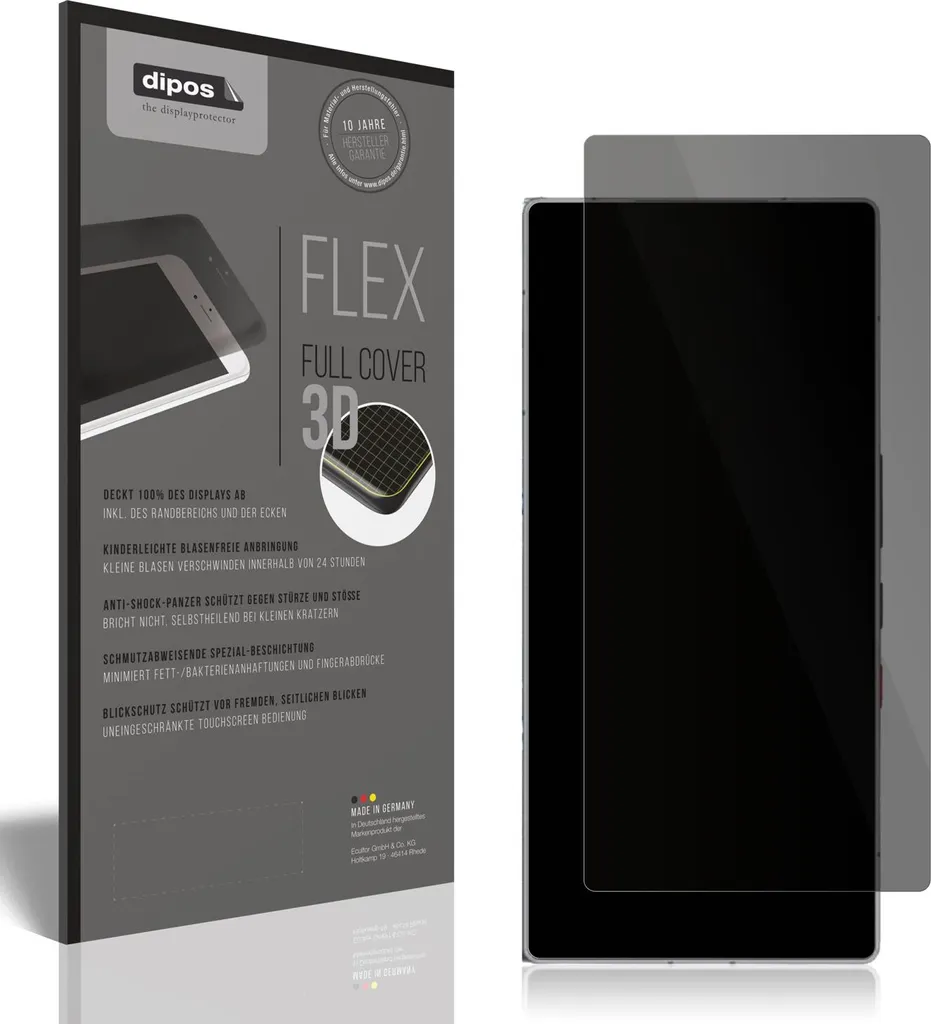 dipos I 2X Pellicola Protettiva Compatibile con ZTE Axon 11