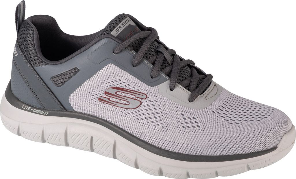 A single men's sneaker is shown against a white background.