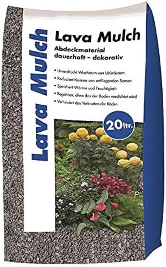 Hamann Mercatus Lavamulch anthrazit 8-16 mm 20 L Produktbild 