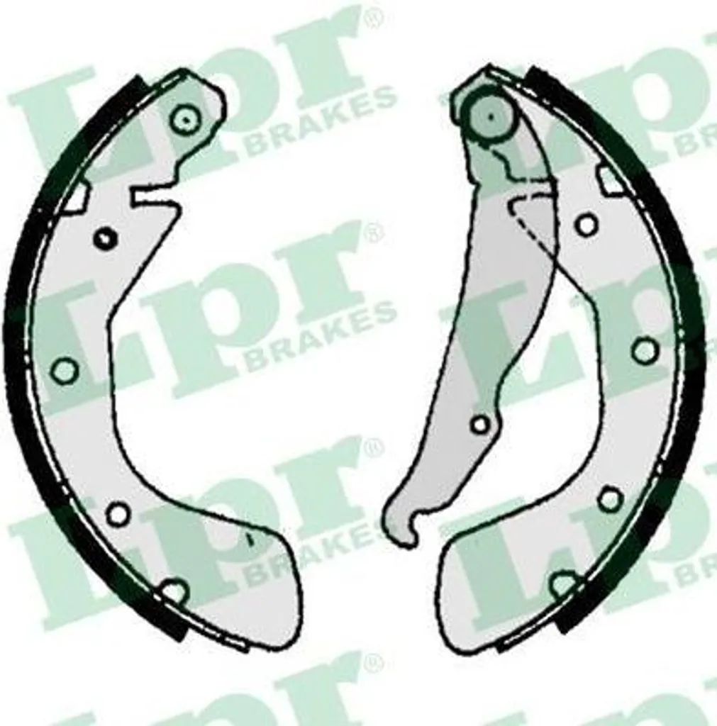 Kit Ganasce Freno LPR 06800 OE S4520001 per Astra Vectra Lanos 200x46