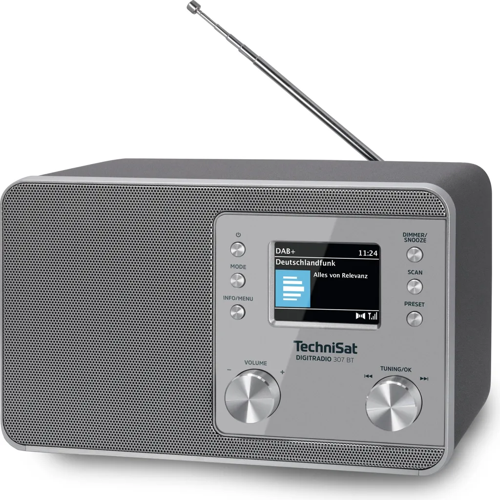 Radio de Bureau Bluetooth Technisat DigitRadio 307 BT Argent pour la Maison - 6