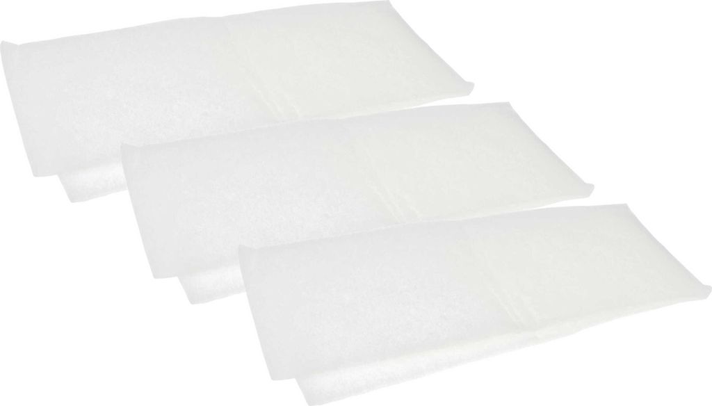 vhbw 6x Filter G4 kompatibel mit Vallox 180 SE DC, 200 SE, 180 SE AC, 180 SE Lüftungsgerät - Filterset, 63,5 x 24,1 x 1 cm Weiß