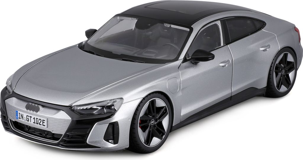 Audi RS e-tron GT strieborná 1:18 BBURAGO Obrázok produktu 1