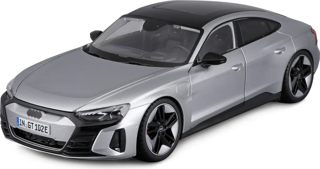 Voiture miniature Audi RS e-tron GT Bburago 18-11050 argent au 1/18