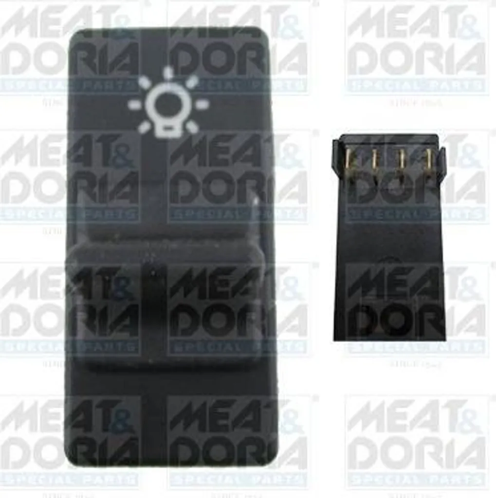 Interruttore Luci 23866 MEAT & DORIA per Panda 141 | OE 7550639
