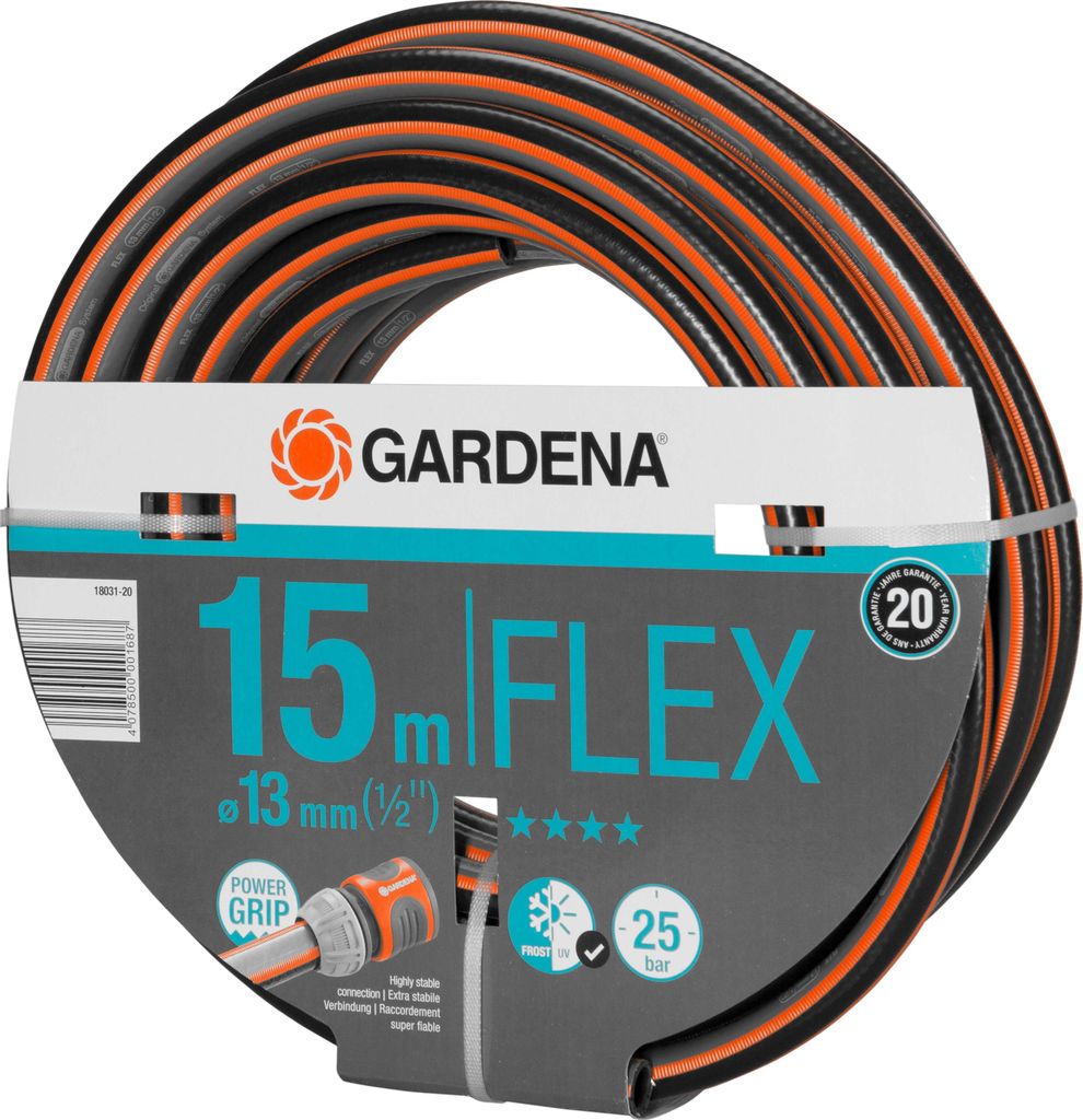 GARDENA 18031-20        Comfort FLEX Schlauch 9x9 13mm, Produktbild 
