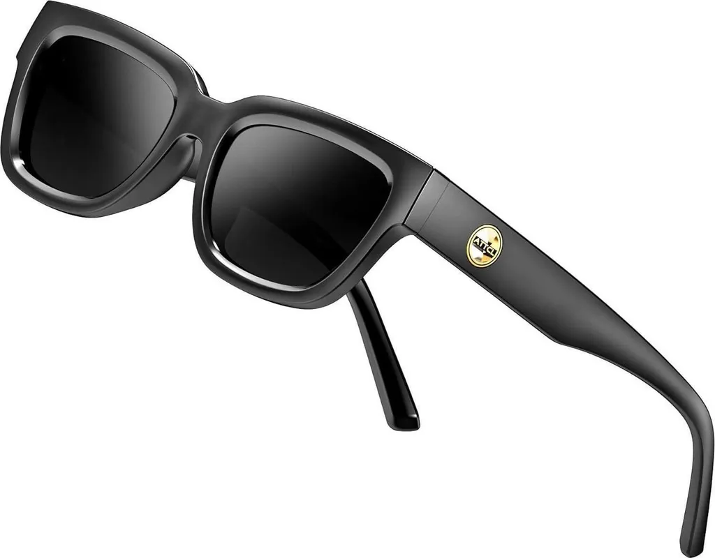 Petites lunettes de soleil rectangulaires rétro pour femme style vintage