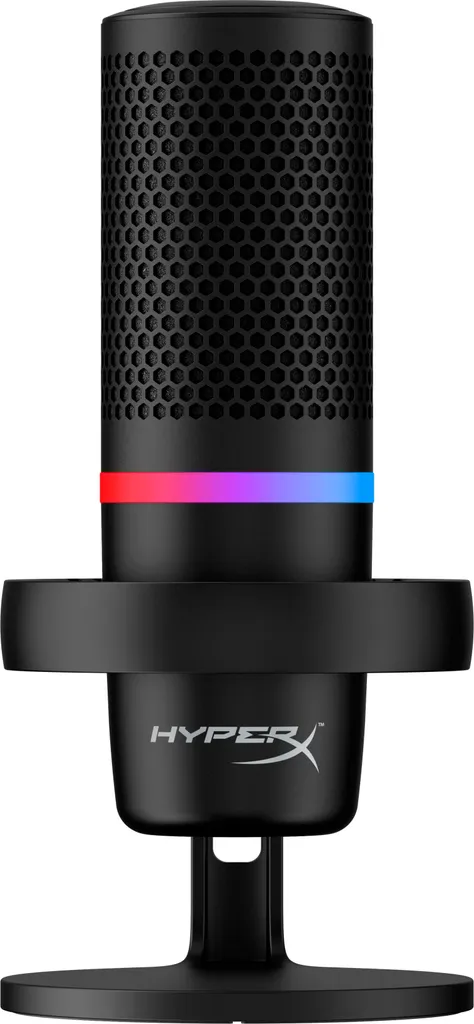 Microphone USB pour Podcast et Gaming HyperX DuoCast RGB Haute Qualité