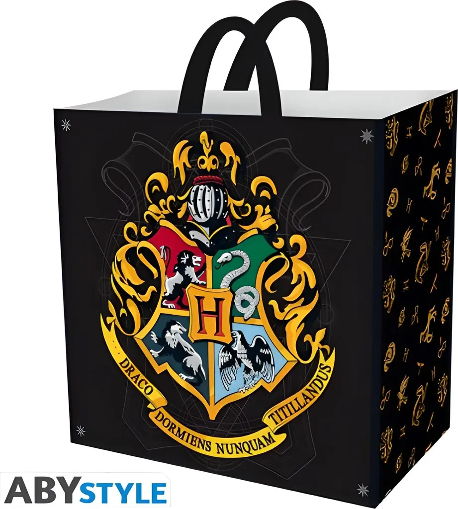Harry Potter Poudlard Fourre-tout - Sac en toile blason école de magie