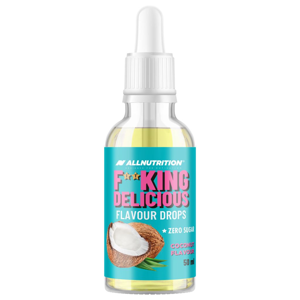 ALLNUTRITION FITKING DELICIOUS FLAVOUR DROPS 50ml Kokosnuss Produktbild 