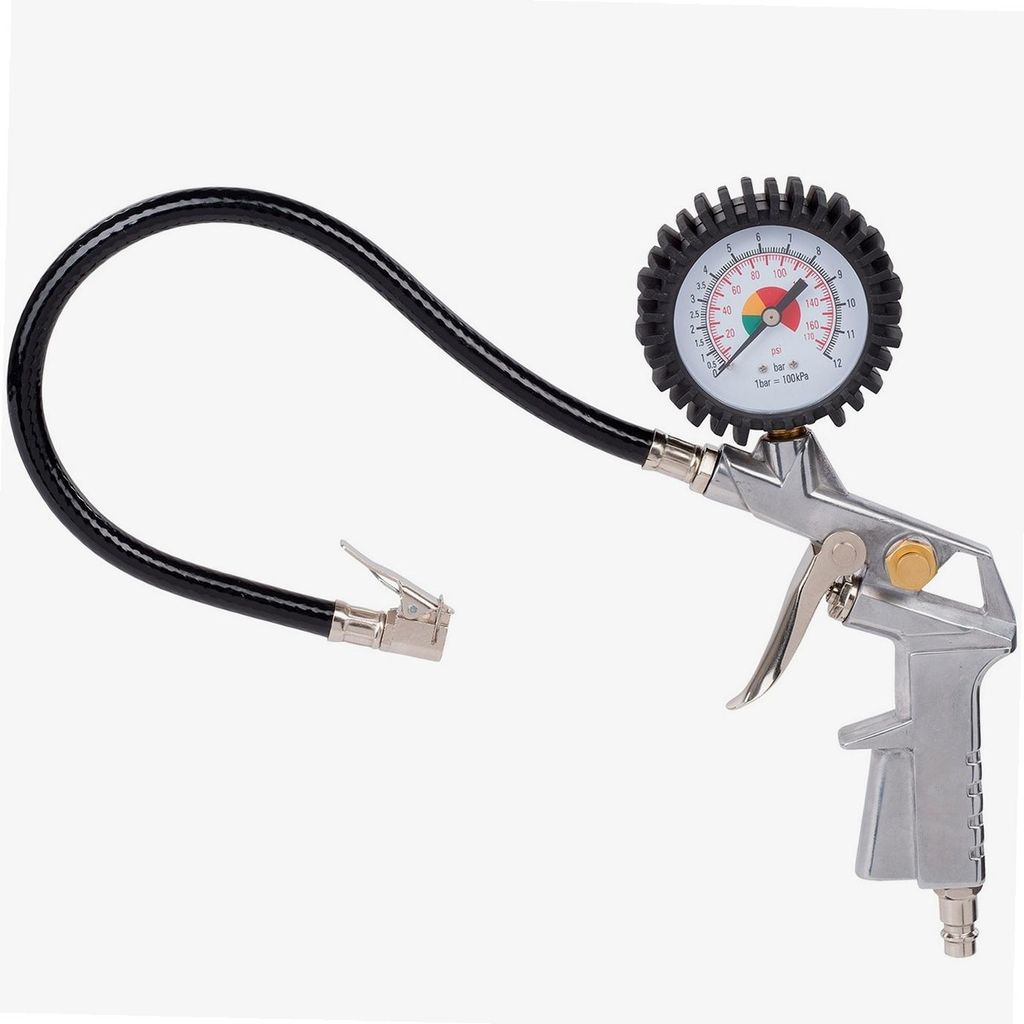 Powerplus 440 Mm Reifenfüller Silber One Size / EU Plug Produktbild 