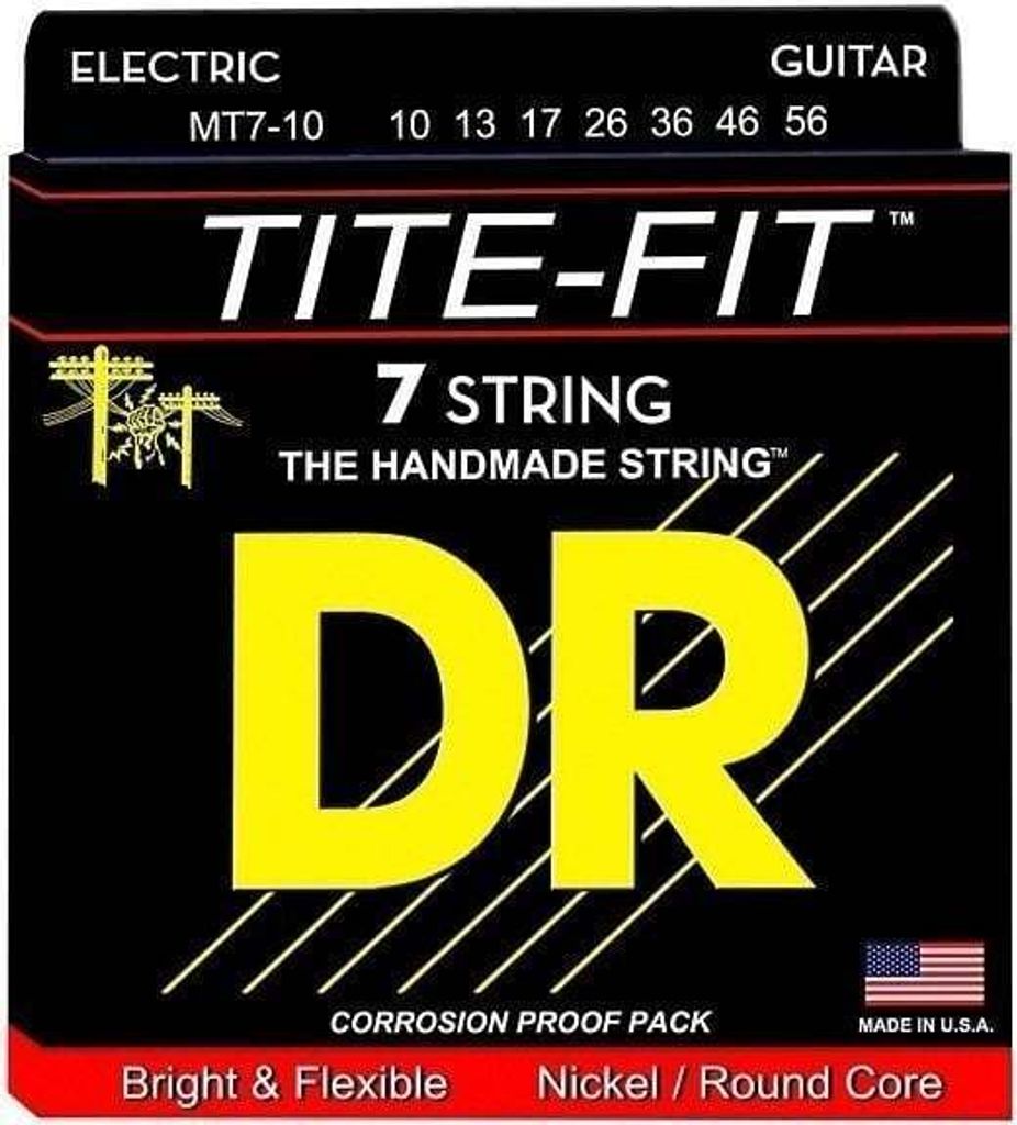 DR Strings Tite-Fit MT7-10 Saiten für E-Gitarre
