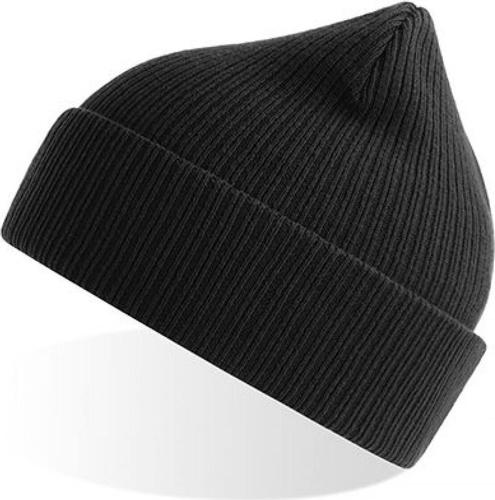 Atlantis NELB | Nelson Beanie Wintermütze e Baumwolle - Farbe: Black - Größe: One Size