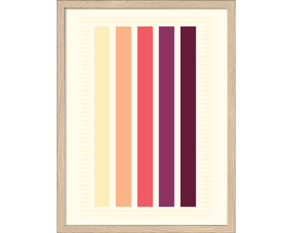 Gerahmtes Bild Modern Vintage VI 33x43 cm