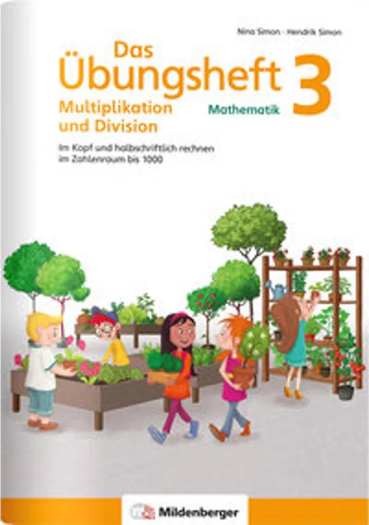 Cahier d'exercices mathématiques multiplication division niveau CE2
