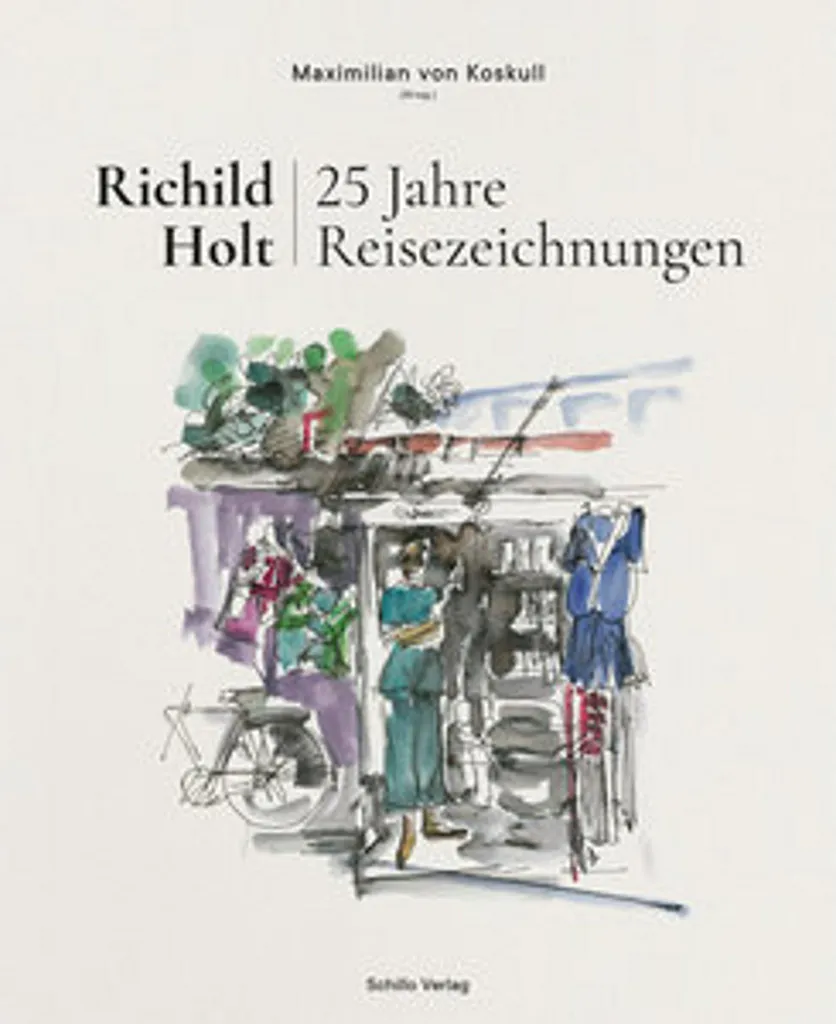Livre d'Artiste Dessins de Voyage Richild Holt - Album Illustré 25 Ans
