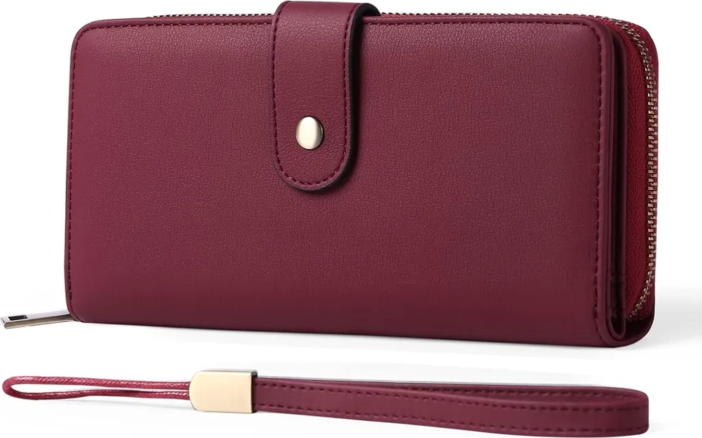 Portafoglio Donna in Pelle Grande Capacità RFID - Pelletteria Artigianale