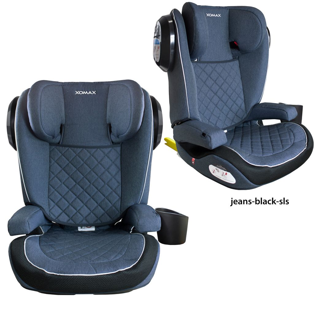 capsula® Kindersitz 2in1 mit abnehmbarer Rückenlehne 15-36 kg Isofix  Autokindersitz Sitzerhöhung (grau): Tests, Infos & Preisvergleich