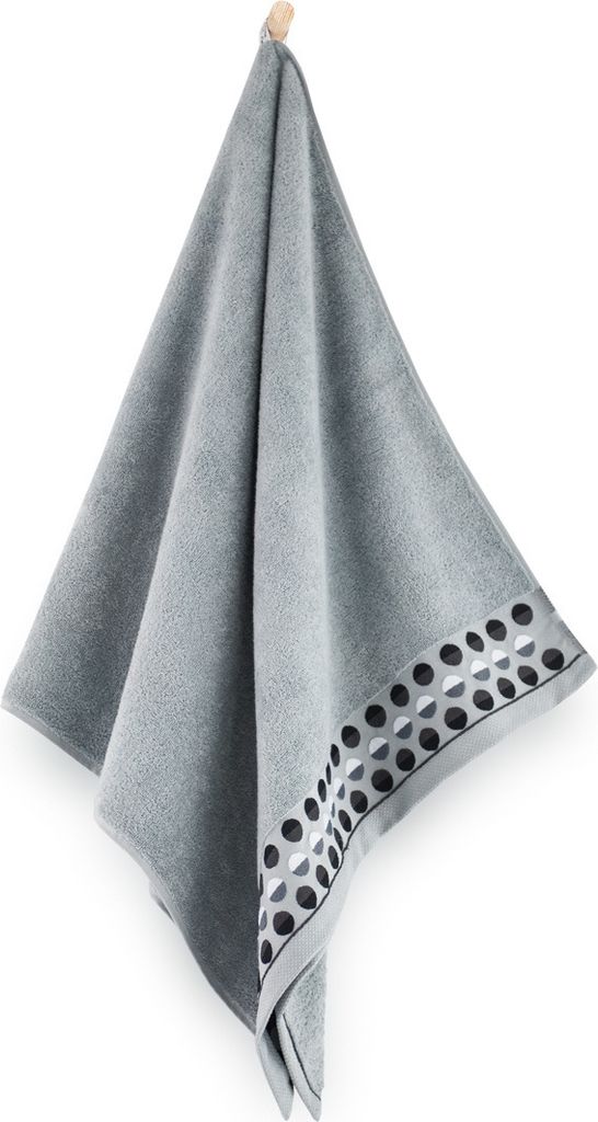 Ręczniki Ręcznik kąpielowy ZEN szary 70x140 cm HOMLA Zdjęcie produktu 