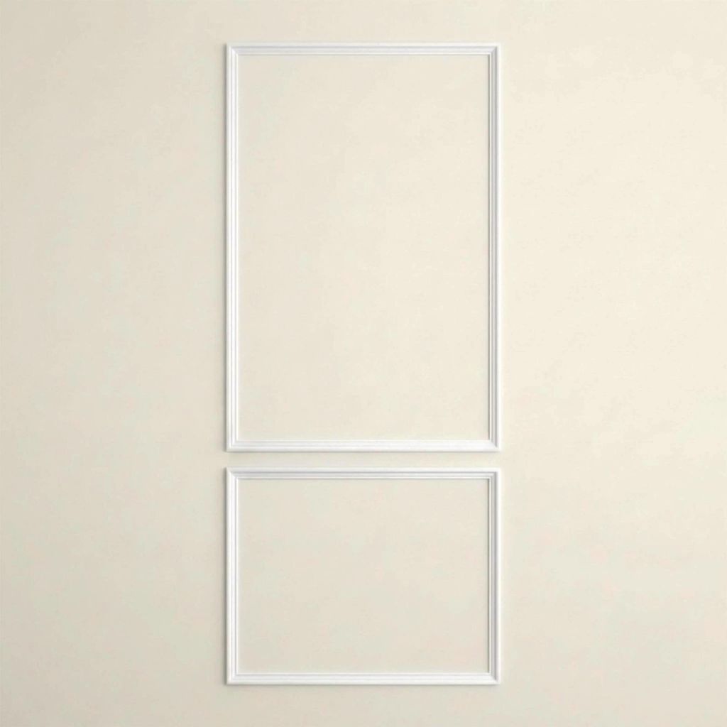 Jeu de moulures décoratives en polystyrène blanc, Image du produit 