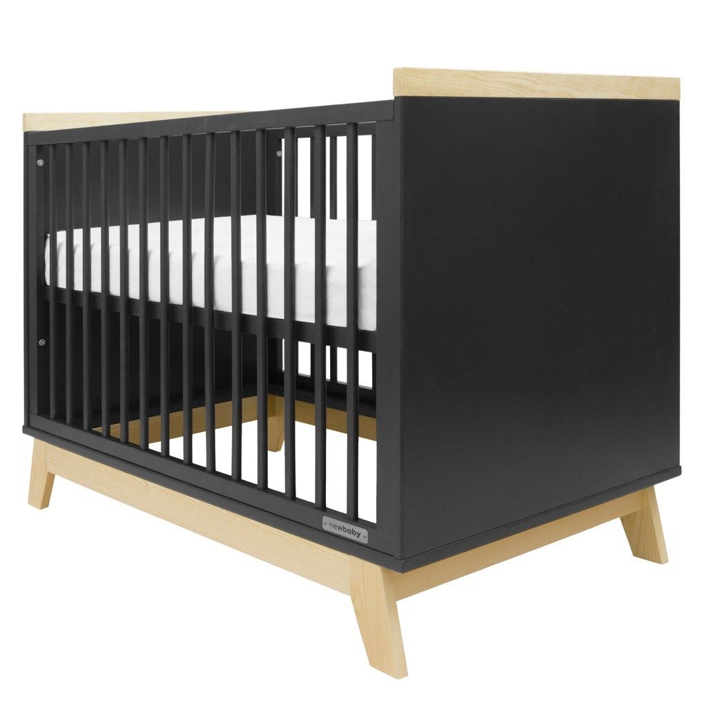 Neu Baby MARCUS 120x60 cm graphit/naturfarben Produktbild 
