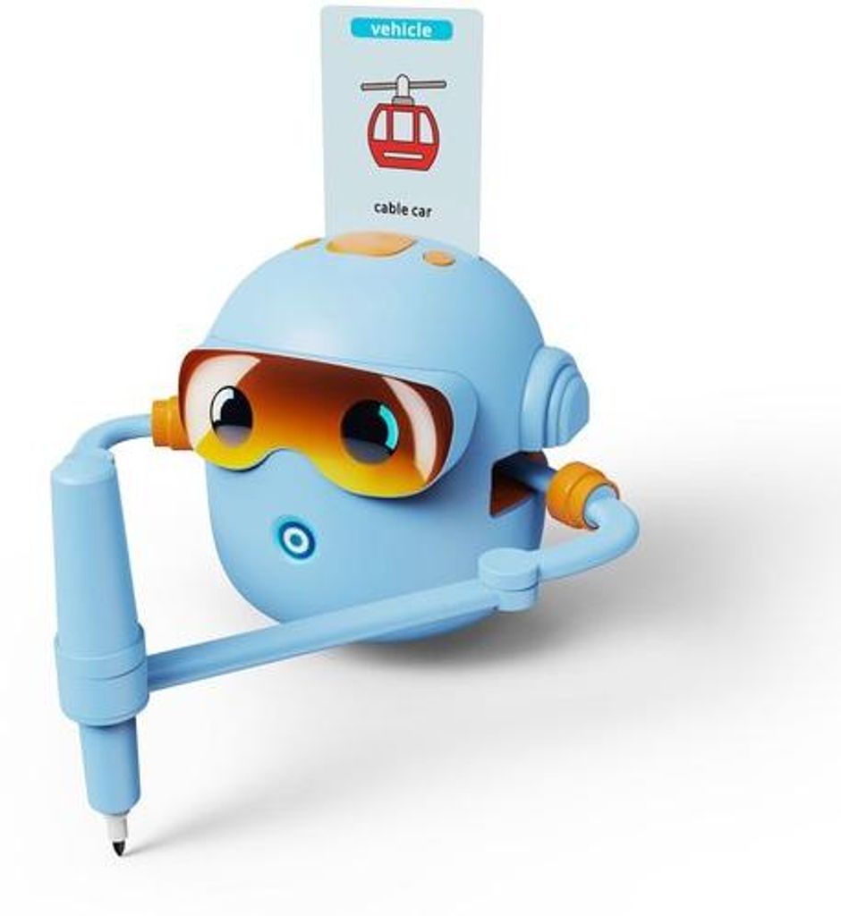 Robot pédagogique Montessori - Avec 100 cartes illustrées Image du produit 