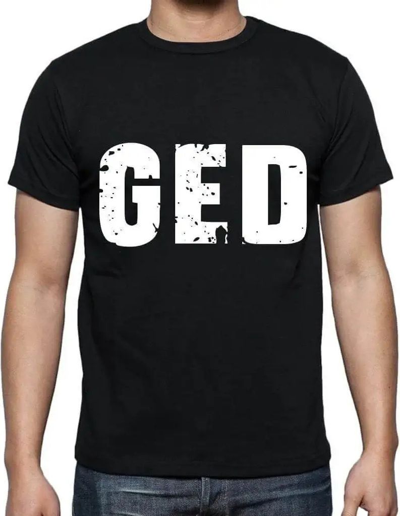 Herren Grafik T-Shirt Ged Öko-Verantwortlich Vintage Jahrgang Kurzarm Lustige Druck Geburtstag Geschenk Mann