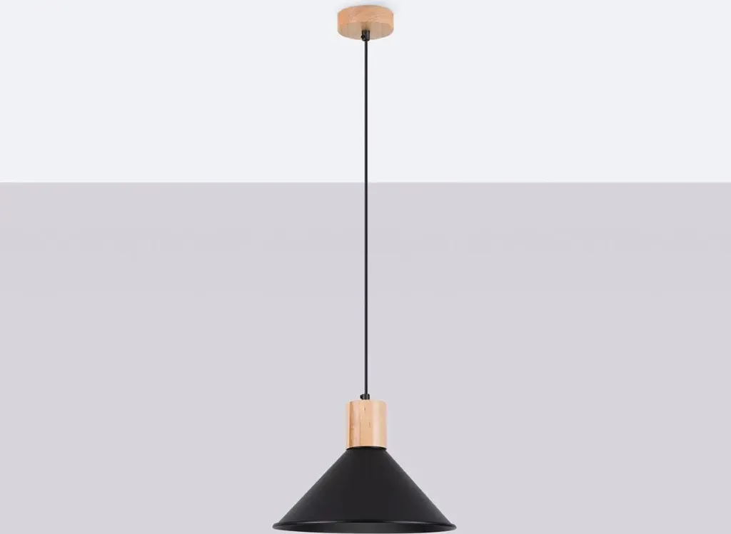 Lampadario Moderno JAGA Nero Sollux - Design Scandinavo Acciaio E27 - 15