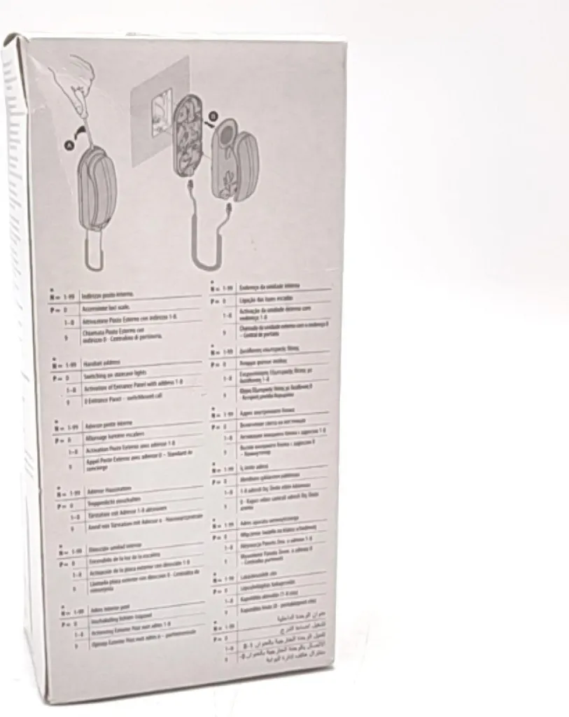 Remplacement Interphone Bticino 344232 pour Système Intercom Audio
