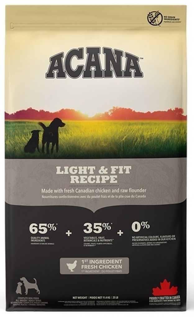Acana Light & Fit Dog 11,4 kg Image du produit 