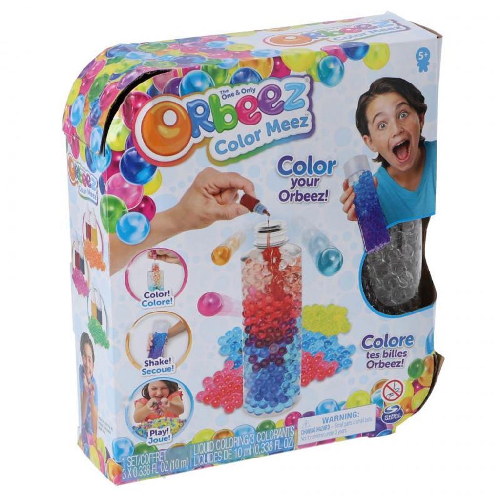 Zuru Orbeez Color Meez Starter Set Bastelset Wasserperlen mit Glasbehälter