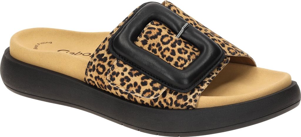 Gabor 63.751 Damenschuhe - bequeme Pantoletten braun Produktbild 