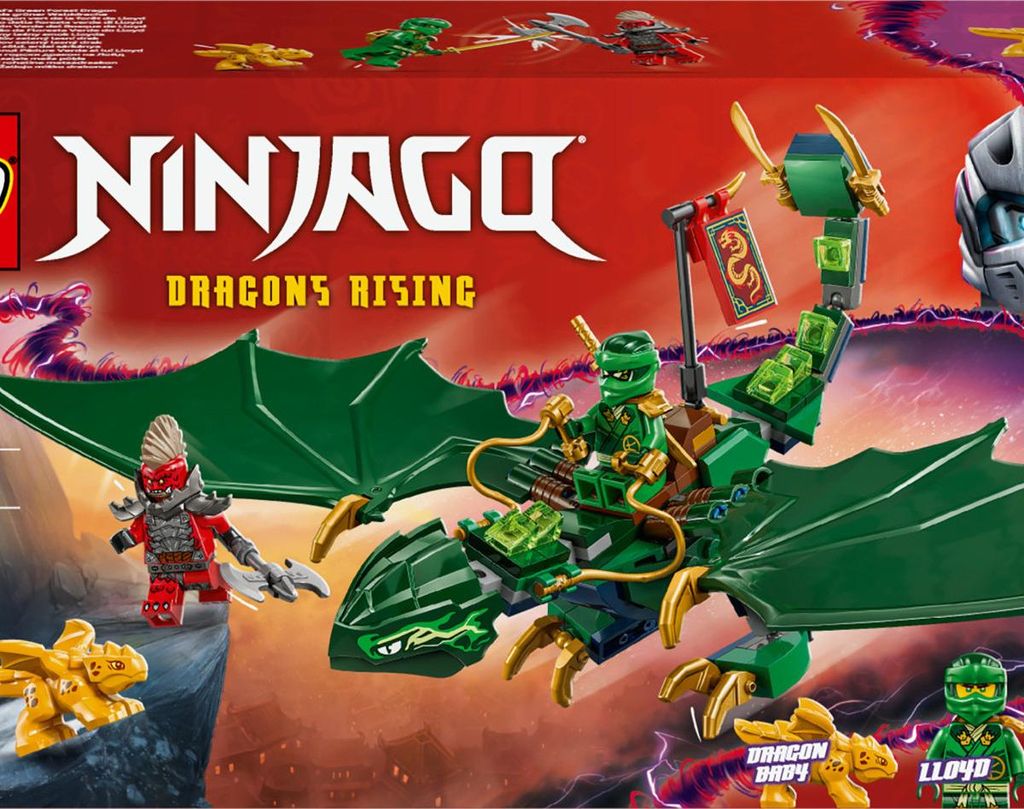 LEGO NINJAGO 71829 Le dragon forestier vert de Lloyd - 128 Image du produit 