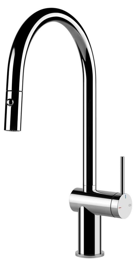 Miscelatore monocomando Gessi Inedito 60413 031 22,8 cm Immagine del prodotto 