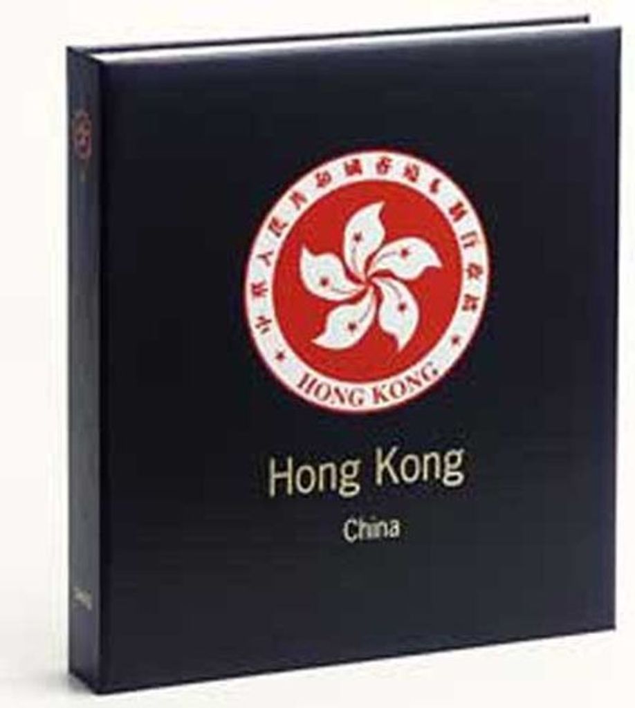 DAVO 2541 Luxus Leerbinder Briefmarkenalbum Hong Kong I (China)