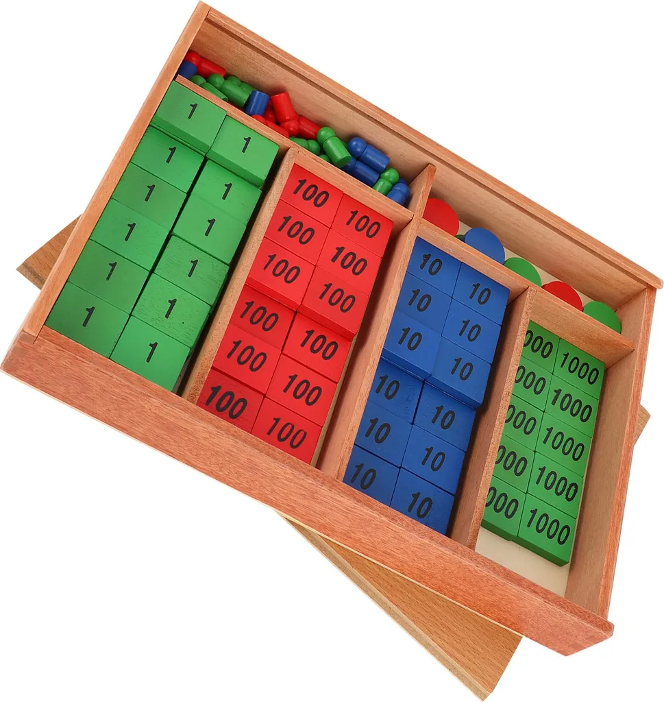 Finies les difficultés en maths grâce au Jeu du timbre enfant en bois