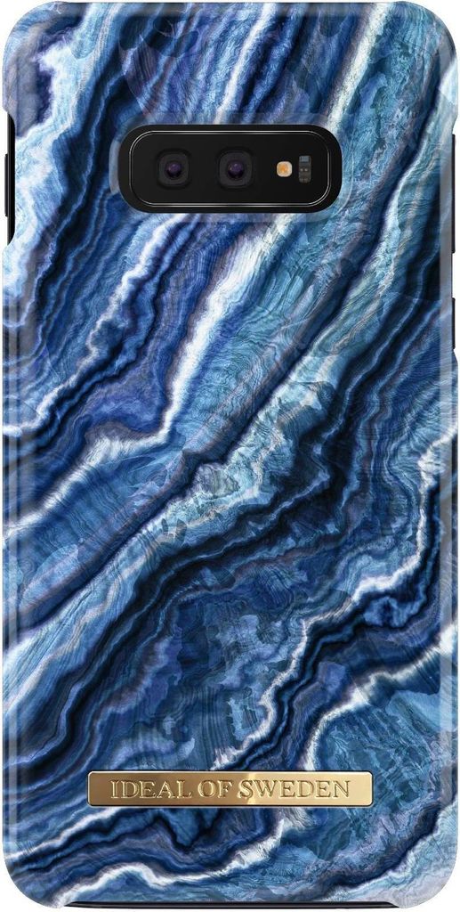 IDEAL OF SWEDEN, Magnetische Fashion-Hülle Galaxy S10e Indigo Swirl, Blau