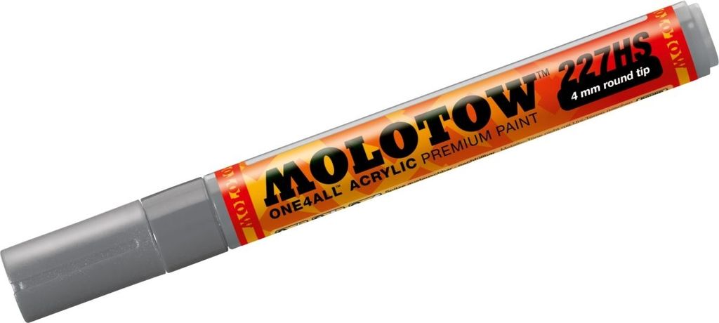 Permanentmarker One4All 227 HS nachfüllbar 4mm graublau dunkel Packung mit 6 Stück