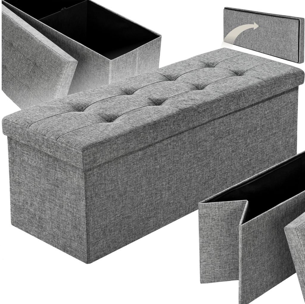 Sitzhocker mit Stauraum 110 x 38 x 38 cm Produktbild 9