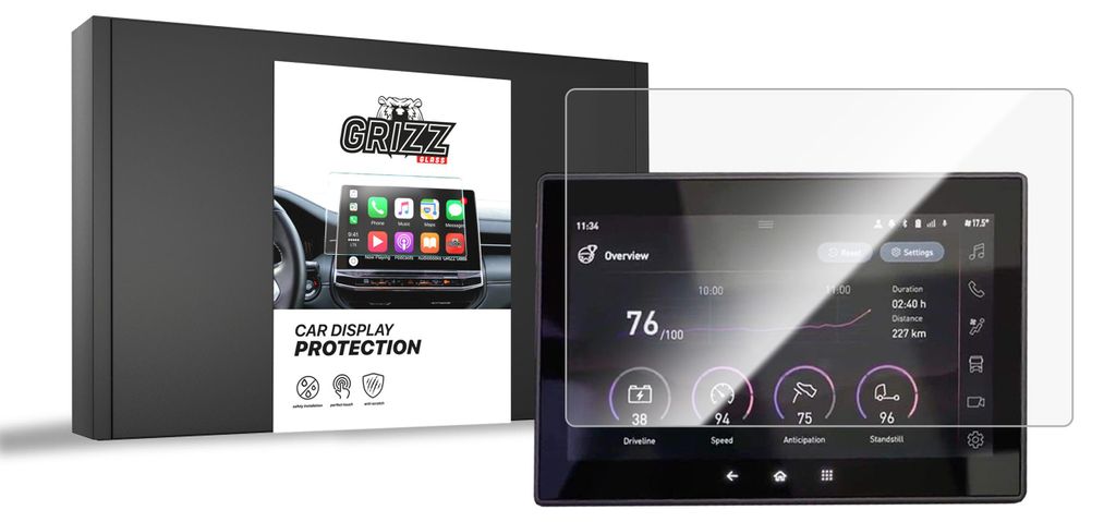 Keramische Autodisplayfolie für Renault T Evolution, Grizz Protector