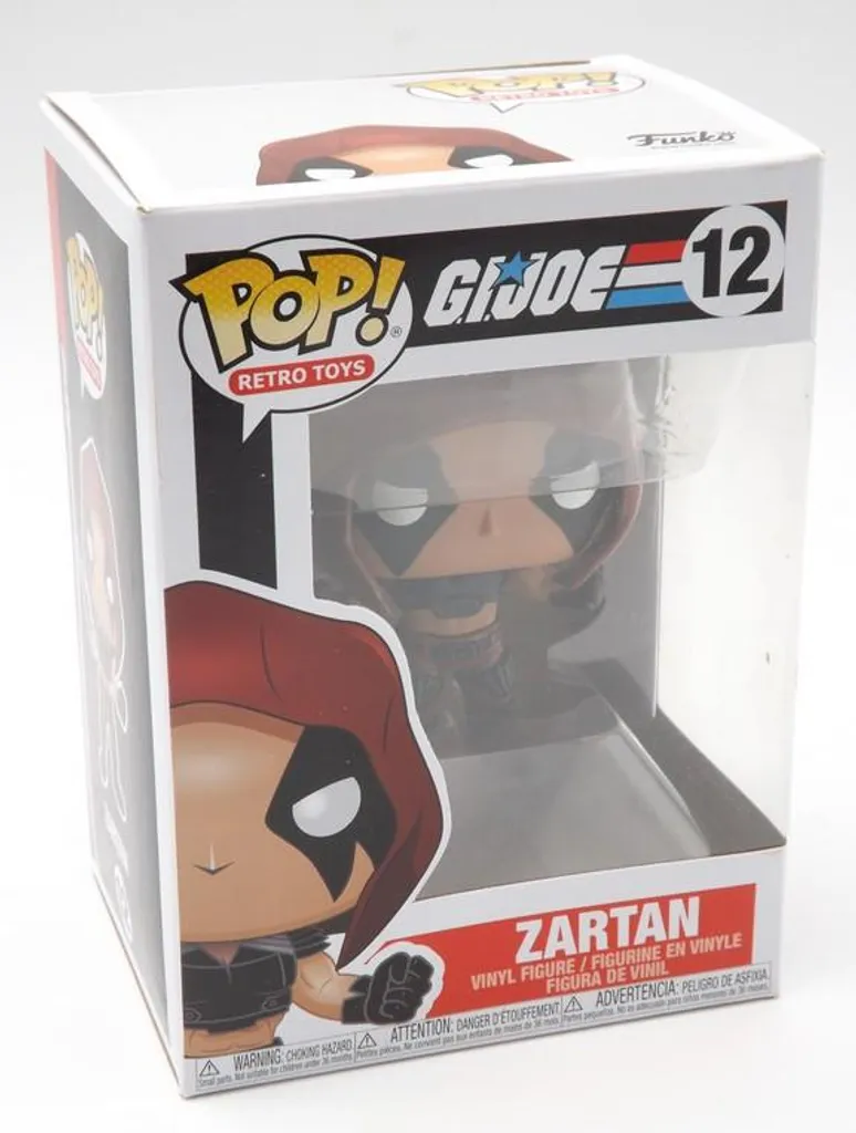 Figurine de collection Zartan G.I. Joe Funko Pop ! n°12 Retro Toys