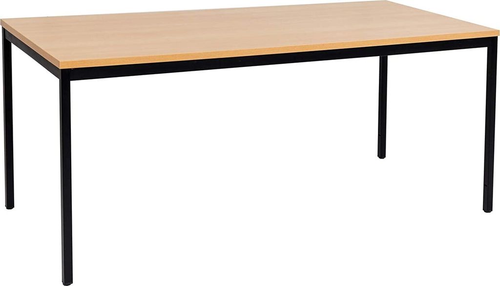 Mehrzwecktisch,120 x 80 cm, Saphir Eiche Nachbildung/anthrazit