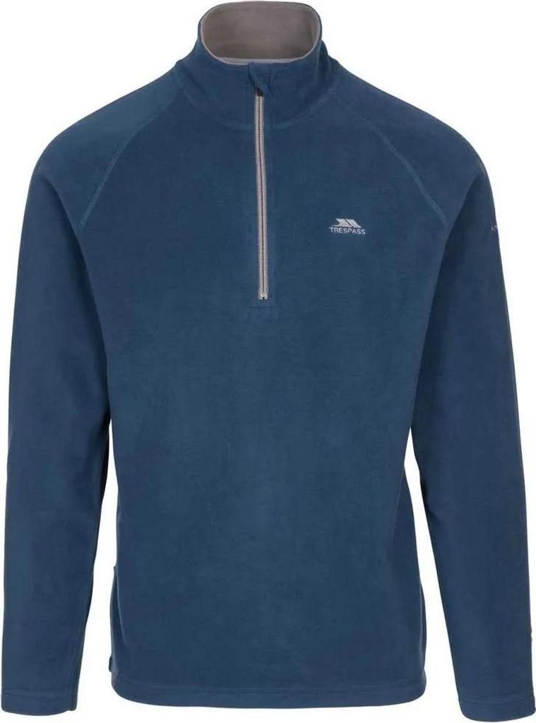 Trespass Blackford Fleece Blau M Herren Blau M