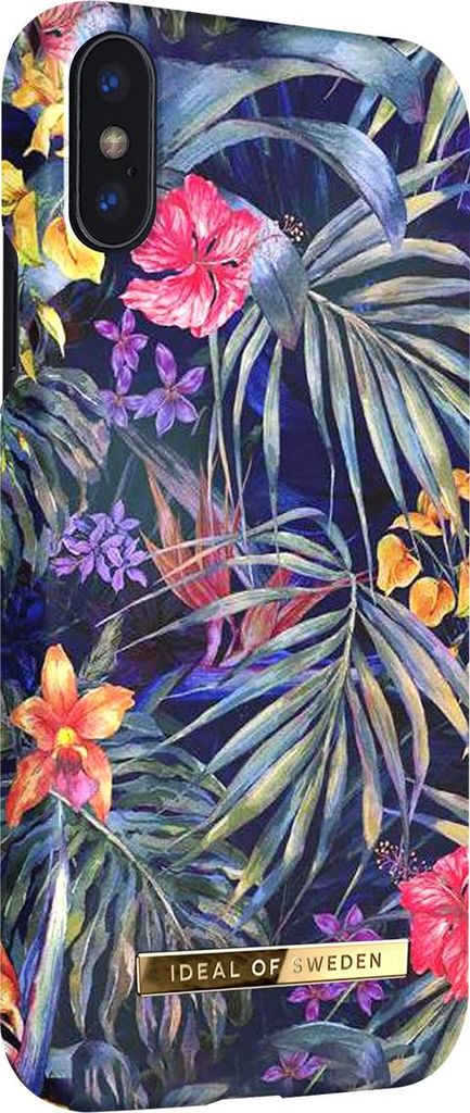 IDEAL OF SWEDEN, Magnetische Fashion-Hülle iPhone X / XS Jungle, Violett